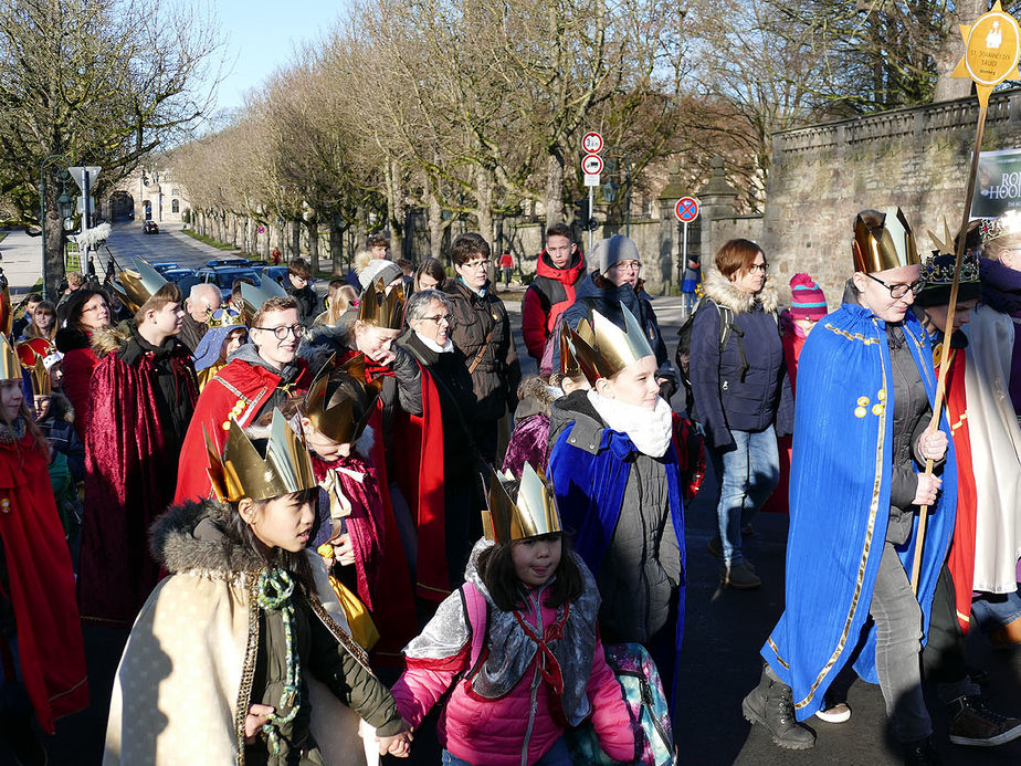 Aussendung der Sternsinger im Hohen Dom zu Fulda (Foto: Karl-Franz Thiede)